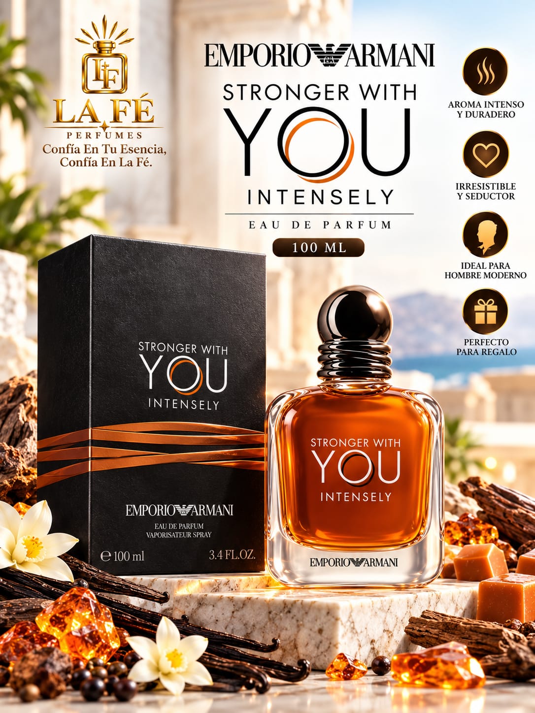 Emporio Armani Stronger With You Intensely 100ml EDP Man